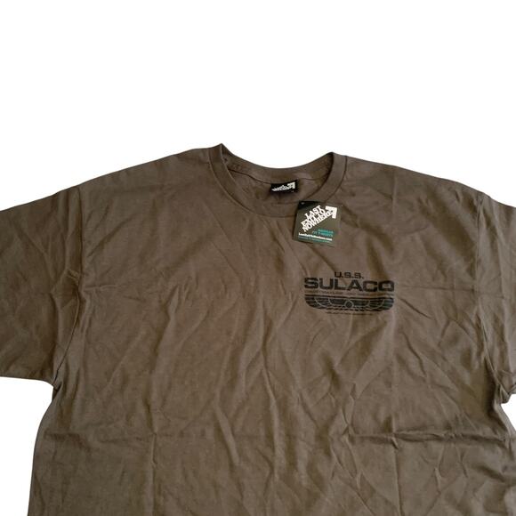 U.S.S Sulaco Conestoga Class Light Assust Carrier Men's Size XL Green T-Shirt - Picture 11 of 16